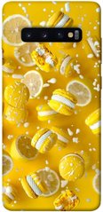 Чехол для Samsung Galaxy S10+ PandaPrint Лимонный взрыв еда