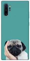 Чехол для Samsung Galaxy Note 10 Plus PandaPrint Спящий мопс животные