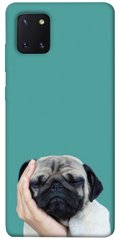 Чехол для Samsung Galaxy Note 10 Lite (A81) PandaPrint Спящий мопс животные