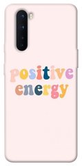 Чехол для OnePlus Nord PandaPrint Positive energy надписи