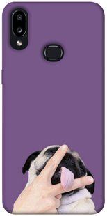 Чохол для Samsung Galaxy A10s PandaPrint Мопс тварини