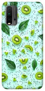 Чехол для Xiaomi Redmi Note 9 4G / Redmi 9 Power / Redmi 9T PandaPrint Киви еда