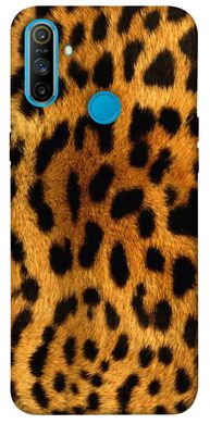 Чехол для Realme C3 PandaPrint Леопардовый принт животные