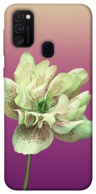 Чехол для Samsung Galaxy M30s / M21 PandaPrint Розовый пурпур цветы