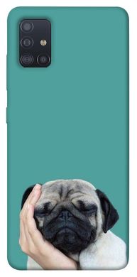 Чехол для Samsung Galaxy M51 PandaPrint Спящий мопс животные