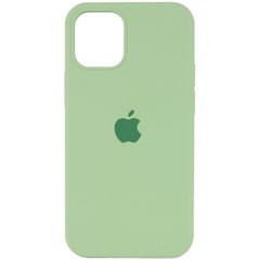 Чехол для Apple iPhone 14 Plus Silicone Case Full / закрытый низ Мятный / Mint