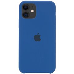 Чехол silicone case for iPhone 11 Navy Blue / синий