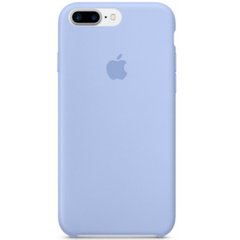 Чохол silicone case for iPhone 7 Plus/8 Plus Lilac Blue / Блакитний
