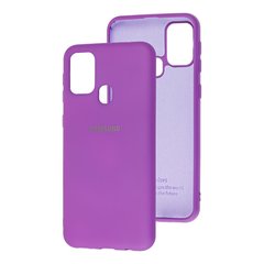 Чехол для Samsung Galaxy M31 (M315) My Colors Full фиолетовый (purple) c закрытым низом и микрофиброю
