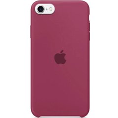 Чехол Silicone Case (AA) для Apple iPhone SE (2020) (Малиновый / Dragon Fruit)