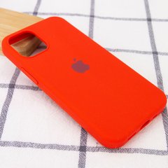 Чохол для Apple iPhone 12 Pro Silicone Full / закритий низ (Червоний / Red)
