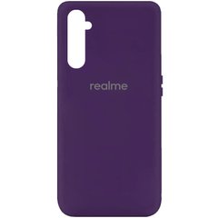 Чехол Silicone Cover My Color Full Protective (A) для Realme 6 Фиолетовый