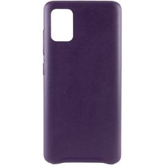 Шкіряний чохол AHIMSA PU Leather Case (A) для Samsung Galaxy A51 (Фіолетовий)