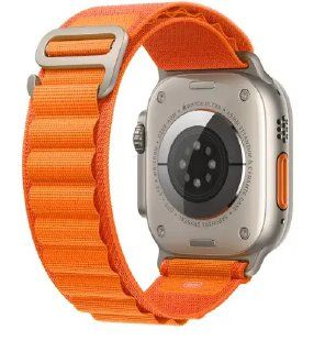 Ремешок для Apple Watch 38mm | 40mm | 41mm Alpine Loop с липучкой Orange