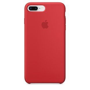 Чeхол silicone case for iPhone 7 Plus/8 Plus Red / Красный