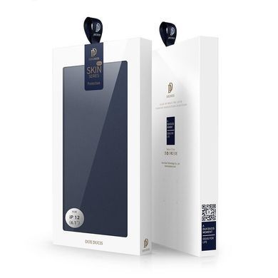 Чехол-книжка Dux Ducis с карманом для визиток для Apple iPhone 13 Pro (6.1"") Синий