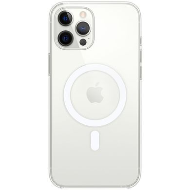 Чехол Clear Case MagSafe (АА) для Apple iPhone 12 Pro / 12 (6.1"") Прозрачный