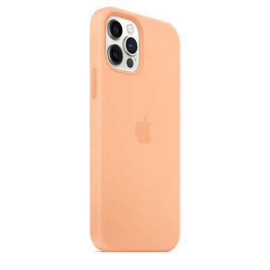 Чохол для Apple iPhone 16 Pro Max Silicone Case Full / закритий низ Помаранчевий / Cantaloupe