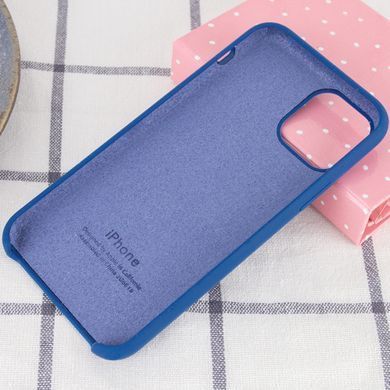 Чехол silicone case for iPhone 11 Navy Blue / синий