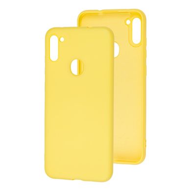 Чехол для Samsung Galaxy A11 / M11 Wave colorful желтый