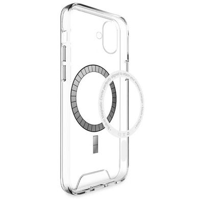 Чехол TPU Space Case with MagSafe для Apple iPhone 16 (6.1") Прозрачный