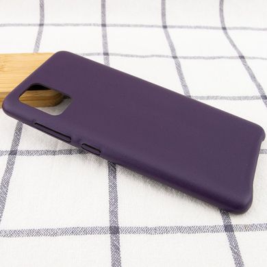 Кожаный чехол AHIMSA PU Leather Case (A) для Samsung Galaxy A51 (Фиолетовый)