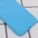 Силиконовый чехол Candy для Samsung Galaxy A03s Голубой