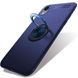 TPU чехол Deen ColorRing под магнитный держатель (opp) для Apple iPhone XR (6.1"") Синий / Синий