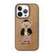 Чехол для iPhone 14 Pro Max Polo Crete Leather Case Santa Barbara Bear Brown