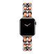 Ремешок для Apple Watch 38/40/41mm Chanel Leather Silver/Orange