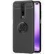 TPU чохол Deen ColorRing під магнітний тримач (opp) для Xiaomi Redmi K30 / Poco X2 (Чорний / Синій)