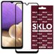 Захисне скло SKLO 3D (full glue) для Xiaomi Redmi 10C / Poco C40 Чорний
