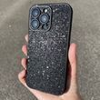 Чохол з блискітками, стразами для iPhone 13 Galaxy case Black