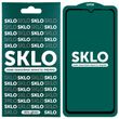 Защитное стекло SKLO 5D (full glue) для Samsung Galaxy A30