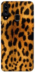 Чехол для Samsung Galaxy A20s PandaPrint Леопардовый принт животные