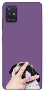Чехол для Samsung Galaxy M51 PandaPrint Мопс животные