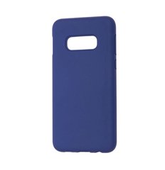 Silicone Case Full for Samsung S10E Navy Blue