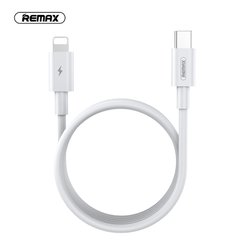 Кабель REMAX Type-C to Lightning Chaining Series PD Fast-charging Data Cable RC-175i |1m, 18W/5A| Black, White