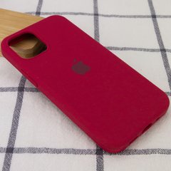 Чохол для Apple iPhone 12 Pro Silicone Full / закритий низ (Червоний / Rose Red)