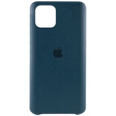 Кожаный чехол AHIMSA PU Leather Case Logo (A) для Apple iPhone 12 Pro / 12 (6.1") (Зеленый)