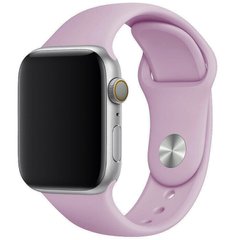 Силиконовый ремешок для Apple watch 42mm / 44mm (Лиловый / Lilac Pride)