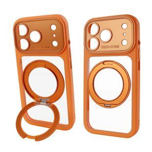 Чехол для iPhone 17 Pro Max Nofelet Optic Ring Case Orange