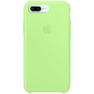 Чехол silicone case for iPhone 7 Plus/8 Plus Mint / Мятный
