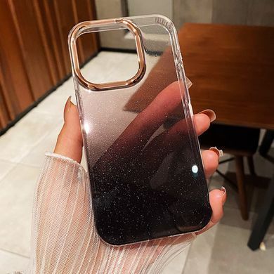 Блискучий чохол для Iphone 14 Pro Max Gradient Brilliant Acrylic Case Black