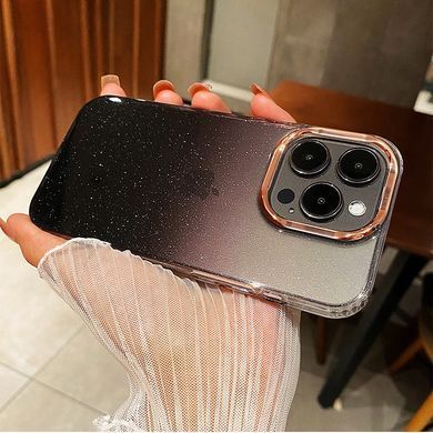Блискучий чохол для Iphone 14 Pro Max Gradient Brilliant Acrylic Case Black