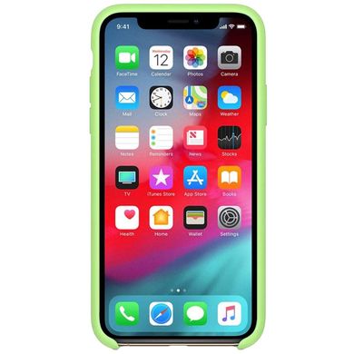 Чехол silicone case for iPhone 7 Plus/8 Plus Mint / Мятный