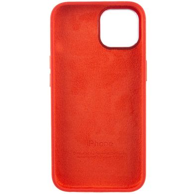 Чехол для iPhone 12 / 12 Pro Silicone Case Full (Metal Frame and Buttons) с металической рамкой и кнопками Red