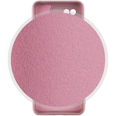 Чехол для Xiaomi Poco C40 Silicone Full camera закрытый низ + защита камеры Розовый / Pink Sand