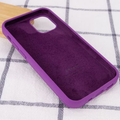 Чохол Silicone Case Full Protective (AA) для Apple iPhone 12 mini (5.4") (Фіолетовий / Grape)