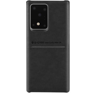 Шкіряна накладка G-Case Cardcool Series для Samsung Galaxy S20 Ultra (Чорний)